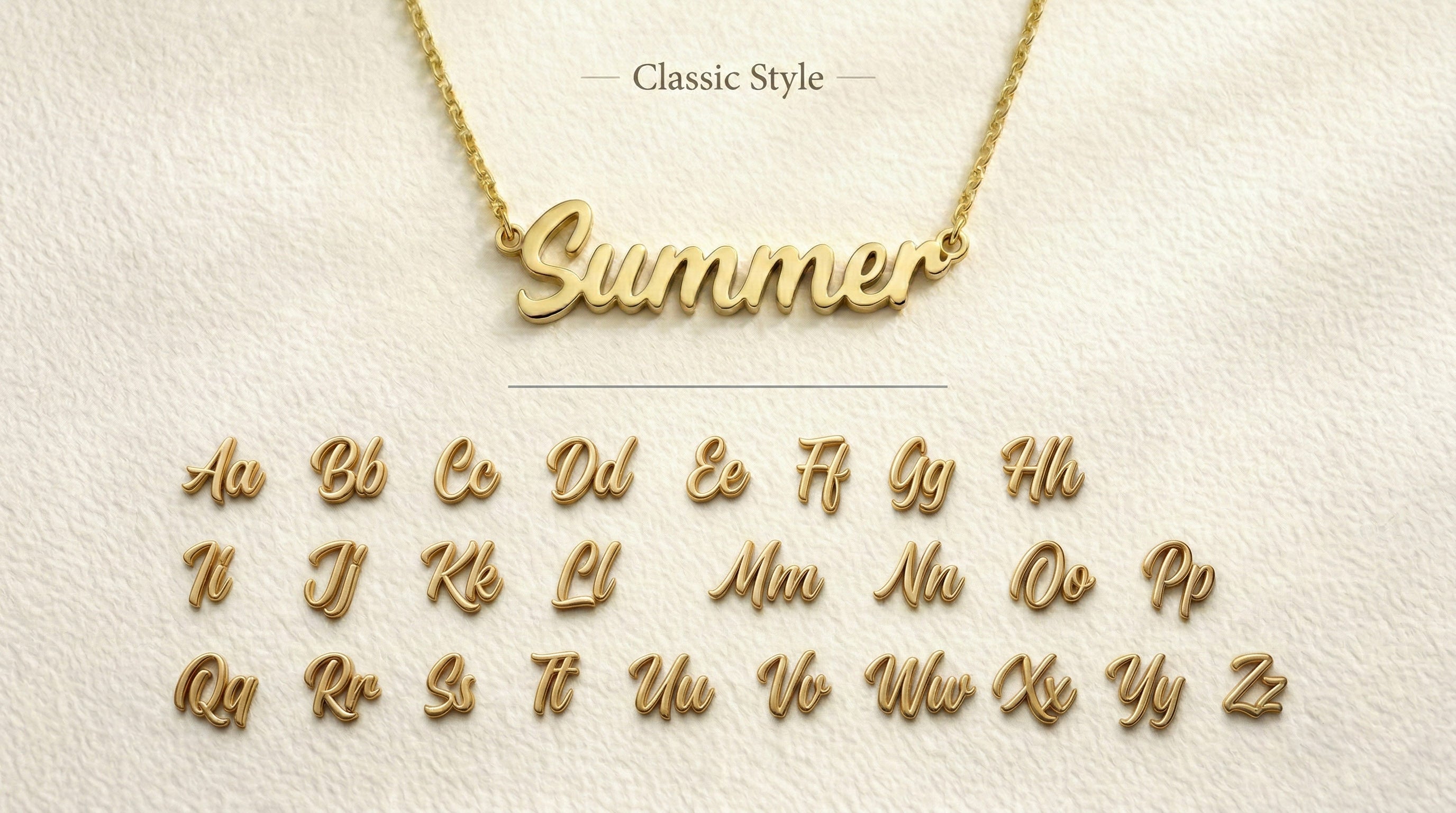 Signature Name Necklace